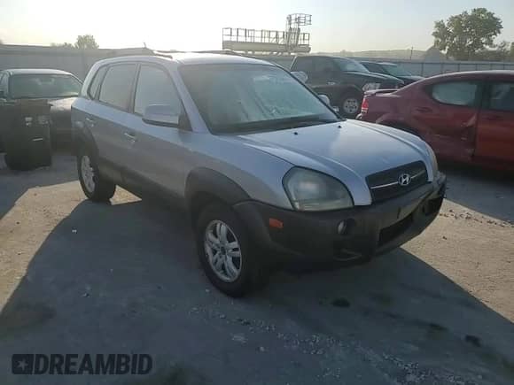 2006 Hyundai Tucson GLS with VIN KM8JN72D96U307422, listed as a Copart auction lot 75299464 with 113,578 mi miles and Salvage title. Bid and sale history available at DreamBid. Image 12.