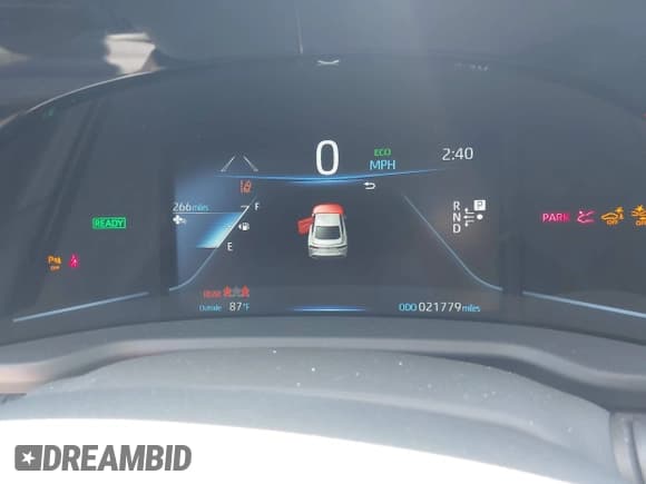 ✅ 2022 Toyota Mirai XLE • VIN: JTDAAAAA1NA006826 • Lot: 42873740. Wystawiony na IAAI z przebiegiem 21 779 mil. Bezpłatny archiwum sprzedaży aukcyjnych z USA i szczegółowy raport historii pojazdu na DreamBid. Zdjęcie 7.