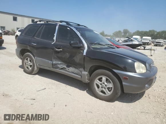 ✅ 2004 Hyundai Santa Fe GLS • VIN: KM8SC13E24U667076 • Lot: 69089595. Listed on Copart with 203,786 mi. Free auction sales archive from the USA and detailed vehicle history report at DreamBid. Image 4.