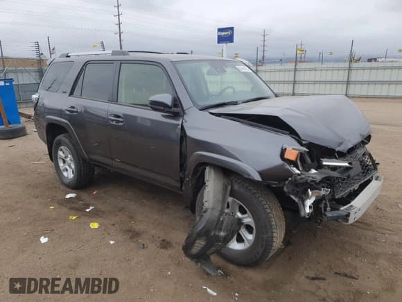 ✅ 2023 Toyota 4Runner SR5 • VIN: JTEMU5JRXP6151804 • Lot: 53754725. Listed on Copart with 42,106 mi. Free auction sales archive from the USA and detailed vehicle history report at DreamBid. Image 4.