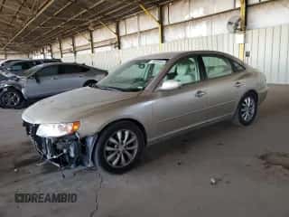 2008 Hyundai Azera Limited with VIN KMHFC46F98A332654, listed as a Copart auction lot 78502954 with 60,553 mi miles and Salvage title. Bid and sale history available at DreamBid. Image 1.