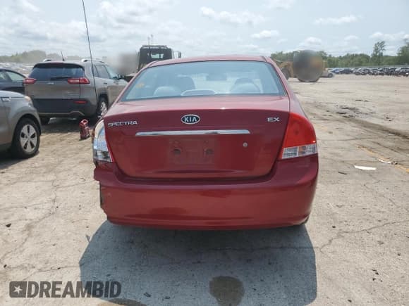 ✅ 2009 Kia Spectra EX • VIN: KNAFE221695648274 • Lot: 66915595. Listed on Copart with 129,308 mi. Free auction sales archive from the USA and detailed vehicle history report at DreamBid. Image 6.