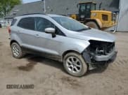 ✅ 2018 Ford EcoSport SE • VIN: MAJ3P1TEXJC215493 • Lot: 58128115. Listed on Copart with 33,505 mi. Free auction sales archive from the USA and detailed vehicle history report at DreamBid. Image 4.