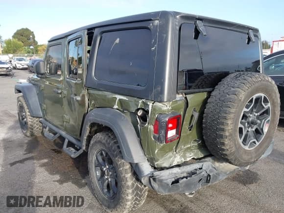 ✅ 2022 Jeep Wrangler Unlimited Sport S • VIN: 1C4HJXDG5NW113205 • Лот: 43359796. Опубликован ранее на IAAI с пробегом 30 457 миль. Бесплатный доступ к архиву аукционных продаж из США и подробный отчёт об истории автомобиля на DreamBid. Изображение 6.