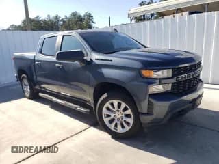 ✅ 2020 Chevrolet Silverado 1500 Custom • VIN: 3GCPWBEK2LG359434 • Lot: 80703603. Wystawiony na Copart z przebiegiem 24 647 mil. Bezpłatny archiwum sprzedaży aukcyjnych z USA i szczegółowy raport historii pojazdu na DreamBid. Zdjęcie 4.