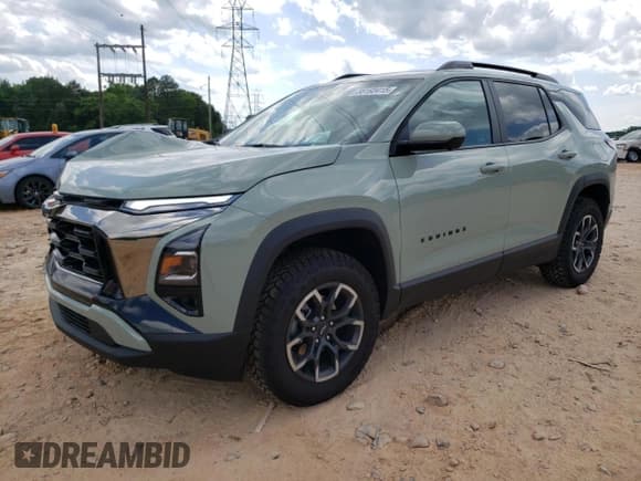 ✅ 2025 Chevrolet Equinox AWD ACTIV • VIN: 3GNAXSEG6SL222265 • Lot: 56193415. Wystawiony na Copart z przebiegiem 959 mil. Bezpłatny archiwum sprzedaży aukcyjnych z USA i szczegółowy raport historii pojazdu na DreamBid. Zdjęcie 1.