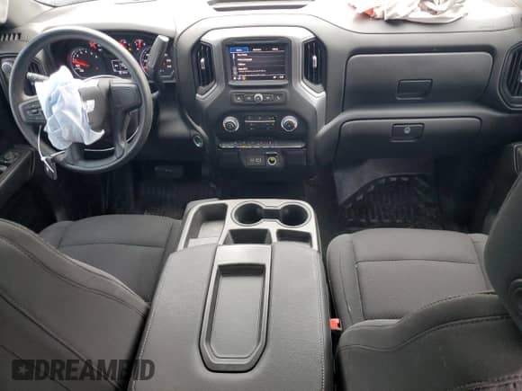 2022 Chevrolet Silverado 1500 Work Truck with VIN 1GCPDAEK1NZ615095, listed as a Copart auction lot 50160885 with 4,949 mi miles and Salvage title. Bid and sale history available at DreamBid. Image 8.