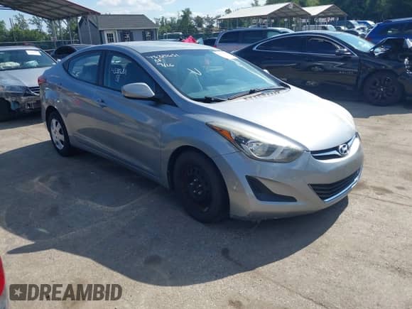 2016 Hyundai Elantra SE with VIN 5NPDH4AE8GH740226, listed as a IAAI auction lot 43315651 with 104,996 mi miles and . Bid and sale history available at DreamBid. Image 1.