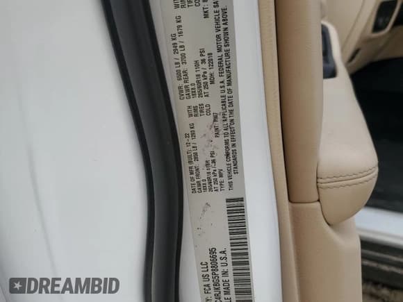✅ 2023 Jeep Grand Cherokee Limited • VIN: 1C4RJKBG5P8806695 • Lot: 84970705. Listed on Copart with 78,895 mi. Free auction sales archive from the USA and detailed vehicle history report at DreamBid. Image 13.