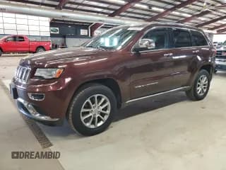 ✅ 2014 Jeep Grand Cherokee Summit • VIN: 1C4RJFJM7EC386396 • Lot: 91140615. Wystawiony na Copart z przebiegiem 101 137 mil. Bezpłatny archiwum sprzedaży aukcyjnych z USA i szczegółowy raport historii pojazdu na DreamBid. Zdjęcie 1.