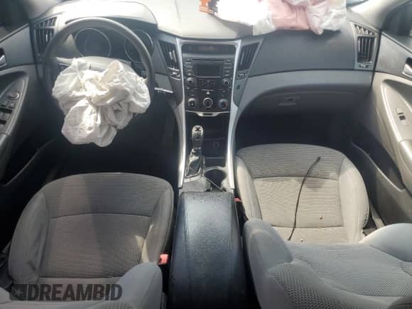 2014 Hyundai Sonata GLS with VIN 5NPEB4AC5EH829446, listed as a Copart auction lot 64949145 with 157,436 mi miles and Salvage title. Bid and sale history available at DreamBid. Image 8.