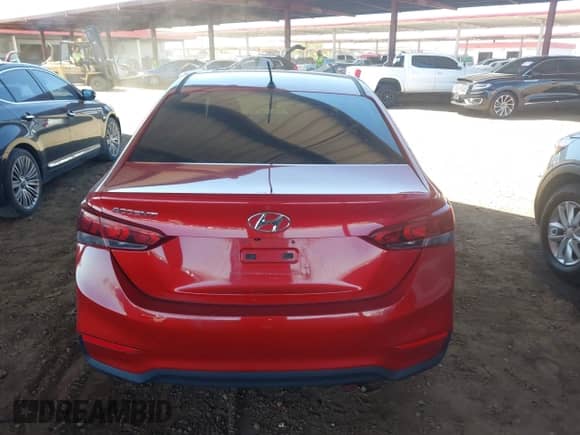 2019 Hyundai Accent SE z VIN 3KPC24A39KE045195, wystawiony jako IAAI lot #42542047 z przebiegiem 135 321 mil mil oraz . Historia ofert i sprzedaży dostępna na DreamBid. Obrazek 16.