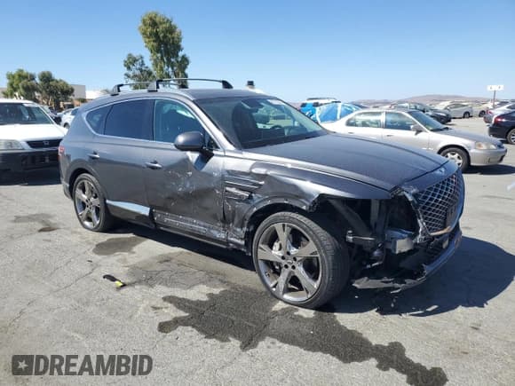 ✅ 2022 Genesis GV80 • VIN: KMUHCESC9NU081284 • Lot: 80719595. Listed on Copart with Not provided. Free auction sales archive from the USA and detailed vehicle history report at DreamBid. Image 4.