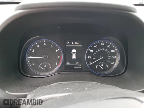 ✅ 2023 Hyundai Kona SEL • VIN: KM8K6CAB7PU934650 • Лот: 73102084. Опубликован ранее на Copart с пробегом 47 093 миль. Бесплатный доступ к архиву аукционных продаж из США и подробный отчёт об истории автомобиля на DreamBid. Изображение 9.