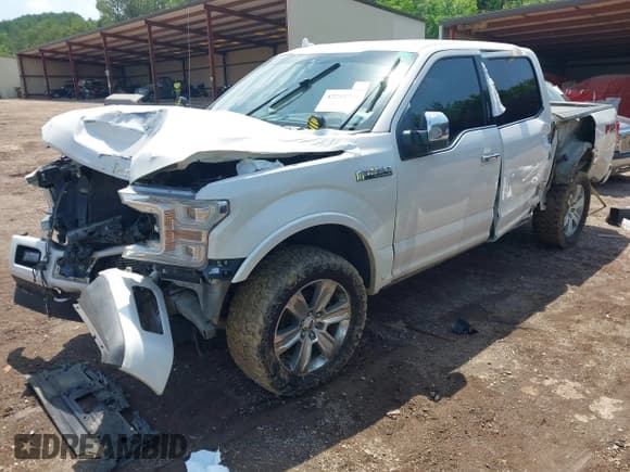 ✅ 2018 Ford F-150 XL • VIN: 1FTEW1EG9JFD28161 • Lot: 42254754. Listed on IAAI with 122,769 mi. Free auction sales archive from the USA and detailed vehicle history report at DreamBid. Image 2.