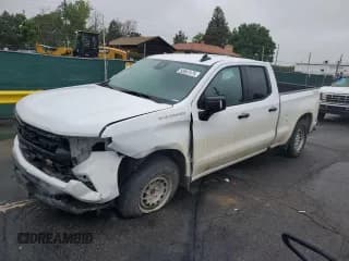 ✅ 2023 Chevrolet Silverado 1500 Work Truck • VIN: 1GCRDAEK7PZ231205 • Lot: 58867475. Wystawiony na Copart z przebiegiem 46 980 mil. Bezpłatny archiwum sprzedaży aukcyjnych z USA i szczegółowy raport historii pojazdu na DreamBid. Zdjęcie 1.