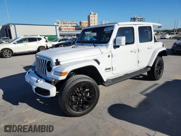 ✅ 2022 Jeep Wrangler Unlimited Sahara • VIN: 1C4HJXEN2NW240393 • Lot: 86447975. Wystawiony na Copart z przebiegiem Nie podano. Bezpłatny archiwum sprzedaży aukcyjnych z USA i szczegółowy raport historii pojazdu na DreamBid. Zdjęcie 1.