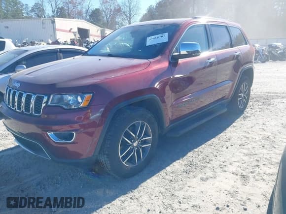 ✅ 2018 Jeep Grand Cherokee Limited • VIN: 1C4RJFBGXJC308620 • Лот: 43818707. Опубликован ранее на IAAI с пробегом 109 272 миль. Бесплатный доступ к архиву аукционных продаж из США и подробный отчёт об истории автомобиля на DreamBid. Изображение 2.