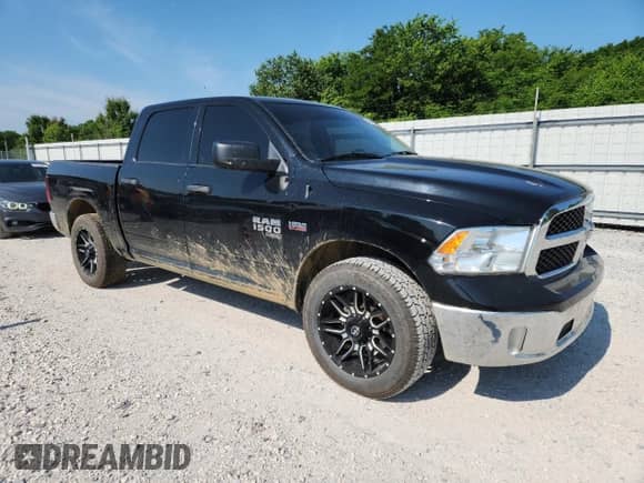 2022 Ram 1500 Tradesman with VIN 3C6RR6KTXNG284139, listed as a Copart auction lot 60157525 with 82,743 mi miles and Salvage title. Bid and sale history available at DreamBid. Image 4.