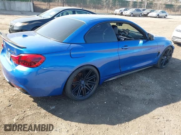 ✅ 2017 BMW 4 Series 430i xDrive • VIN: WBA4U9C50H5D44511 • Lot: 41787916. Wystawiony na IAAI z przebiegiem 56 687 mil. Bezpłatny archiwum sprzedaży aukcyjnych z USA i szczegółowy raport historii pojazdu na DreamBid. Zdjęcie 4.