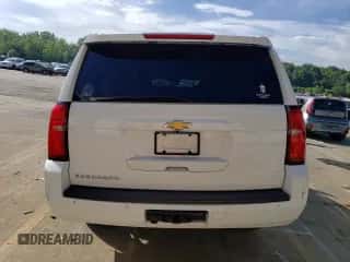 2016 Chevrolet Suburban LT z VIN 1GNSKHKCXGR347227, wystawiony jako Copart lot #61240594 z przebiegiem Nie podano mil oraz Szkoda całkowita • Salvage title. Historia ofert i sprzedaży dostępna na DreamBid. Obrazek 6.