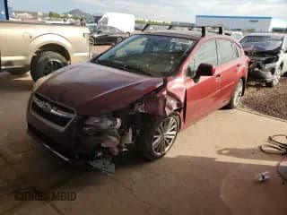 ✅ 2013 Subaru Impreza Limited • VIN: JF1GPAH62DH205874 • Lot: 92309855. Listed on Copart with 162,522 mi. Free auction sales archive from the USA and detailed vehicle history report at DreamBid. Image 1.