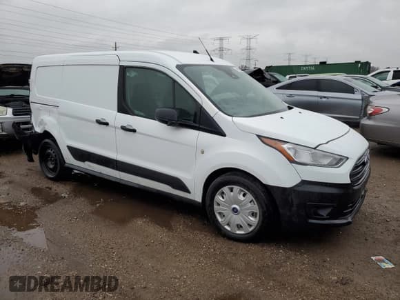 ✅ 2023 Ford Transit Connect XL • VIN: NM0LS7S2XP1549723 • Lot: 51123595. Listed on Copart with 53,632 mi. Free auction sales archive from the USA and detailed vehicle history report at DreamBid. Image 4.