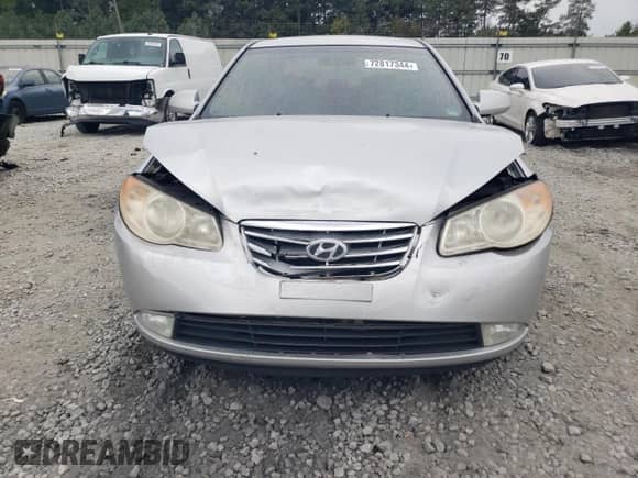 2010 Hyundai Elantra GLS z VIN KMHDU4AD3AU842948, wystawiony jako Copart lot #72817344 z przebiegiem 120 540 mil mil oraz Szkoda całkowita • Salvage title. Historia ofert i sprzedaży dostępna na DreamBid. Obrazek 5.