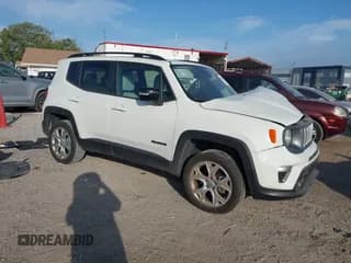✅ 2022 Jeep Renegade Limited • VIN: ZACNJDD18NPN90248 • Лот: 41911547. Опубликован ранее на IAAI с пробегом Не указан. Бесплатный доступ к архиву аукционных продаж из США и подробный отчёт об истории автомобиля на DreamBid. Изображение 1.