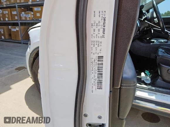 ✅ 2014 Dodge Durango Citadel • VIN: 1C4SDHET4EC344550 • Lot: 65362915. Listed on Copart with 106,789 mi. Free auction sales archive from the USA and detailed vehicle history report at DreamBid. Image 13.