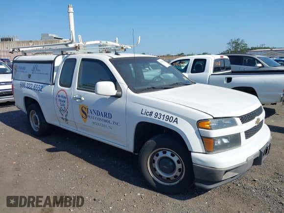 2012 Chevrolet Colorado Work Truck with VIN 1GCESBF96C8126628, listed as a IAAI auction lot 42926196 with 173,061 mi miles and . Bid and sale history available at DreamBid. Image 1.