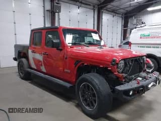 ✅ 2020 Jeep Gladiator Overland • VIN: 1C6HJTFG6LL141459 • Lot: 41374638. Wystawiony na IAAI z przebiegiem 133 492 mil. Bezpłatny archiwum sprzedaży aukcyjnych z USA i szczegółowy raport historii pojazdu na DreamBid. Zdjęcie 1.