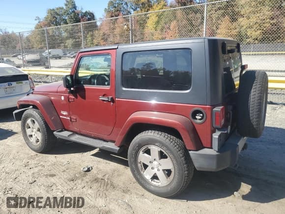 ✅ 2010 Jeep Wrangler Sahara • VIN: 1J4GA5D16AL225139 • Lot: 77114204. Listed on Copart with Not provided. Free auction sales archive from the USA and detailed vehicle history report at DreamBid. Image 2.