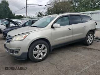 ✅ 2013 Chevrolet Traverse LTZ • VIN: 1GNKRLKD8DJ225192 • Лот: 68893385. Опубликован ранее на Copart с пробегом 123 817 миль. Бесплатный доступ к архиву аукционных продаж из США и подробный отчёт об истории автомобиля на DreamBid. Изображение 1.
