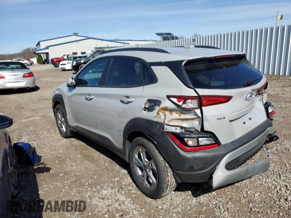 ✅ 2023 Hyundai Kona SEL • VIN: KM8K6CAB3PU001277 • Лот: 46088494. Опубликован ранее на Copart с пробегом 6 223 миль. Бесплатный доступ к архиву аукционных продаж из США и подробный отчёт об истории автомобиля на DreamBid. Изображение 2.