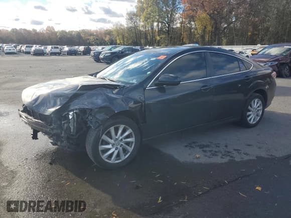 ✅ 2013 Mazda 6 i Touring • VIN: 1YVHZ8DH9D5M10841 • Lot: 85411615. Listed on Copart with 187,691 mi. Free auction sales archive from the USA and detailed vehicle history report at DreamBid. Image 1.