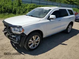 ✅ 2013 Dodge Durango Crew • VIN: 1C4SDJDT8DC697137 • Lot: 64930825. Listed on Copart with 137,680 mi. Free auction sales archive from the USA and detailed vehicle history report at DreamBid. Image 1.