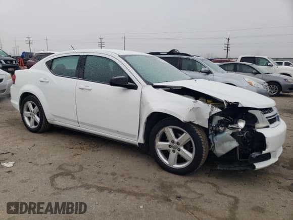 ✅ 2013 Dodge Avenger SE • VIN: 1C3CDZAB5DN664670 • Lot: 83668604. Wystawiony na Copart z przebiegiem 175 471 mil. Bezpłatny archiwum sprzedaży aukcyjnych z USA i szczegółowy raport historii pojazdu na DreamBid. Zdjęcie 4.