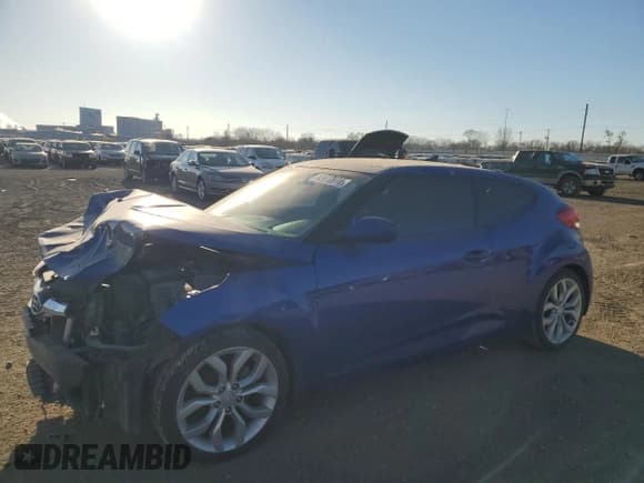 ✅ 2012 Hyundai Veloster w/Gray Int • VIN: KMHTC6AD7CU067924 • Lot: 83670974. Listed on Copart with 128,032 mi. Free auction sales archive from the USA and detailed vehicle history report at DreamBid. Image 1.