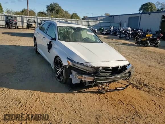 2021 Honda Accord Touring with VIN 1HGCV3F94MA015558, listed as a Copart auction lot 87481845 with Not provided miles and Salvage title. Bid and sale history available at DreamBid. Image 13.