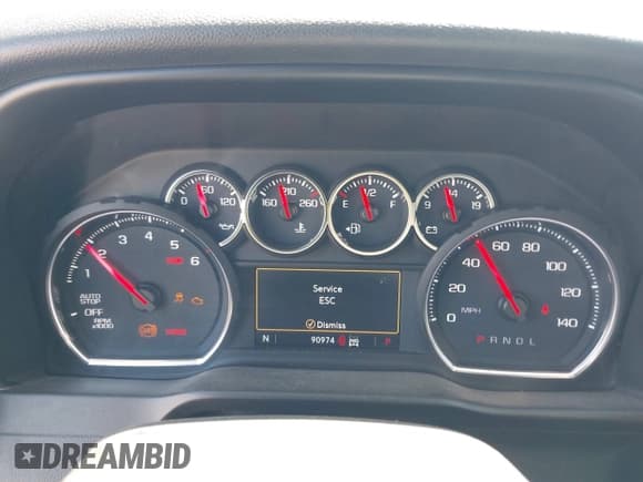 ✅ 2019 Chevrolet Silverado 1500 RST • VIN: 1GCRYEED9KZ245189 • Lot: 42193478. Wystawiony na IAAI z przebiegiem 90 974 mil. Bezpłatny archiwum sprzedaży aukcyjnych z USA i szczegółowy raport historii pojazdu na DreamBid. Zdjęcie 7.