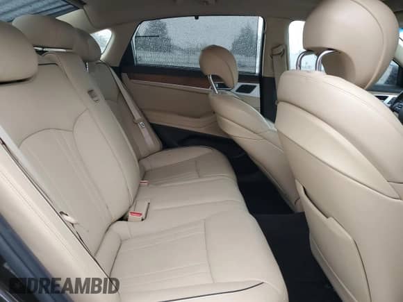 2015 Hyundai Genesis 3.8L with VIN KMHGN4JE9FU047199, listed as a Copart auction lot 82009455 with Not provided miles and Salvage title. Bid and sale history available at DreamBid. Image 10.