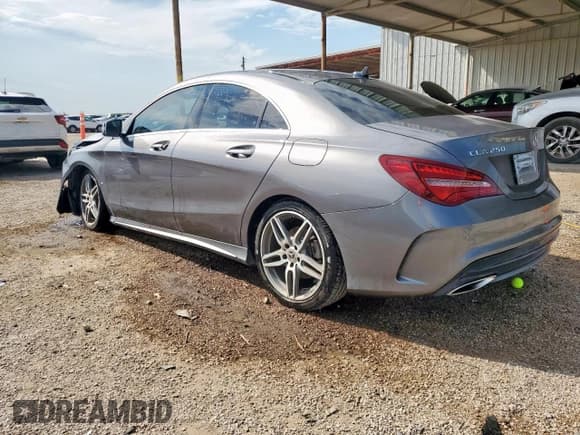 ✅ 2018 Mercedes-Benz CLA 250 • VIN: WDDSJ4EB3JN533882 • Lot: 84175655. Listed on Copart with 79,543 mi. Free auction sales archive from the USA and detailed vehicle history report at DreamBid. Image 2.