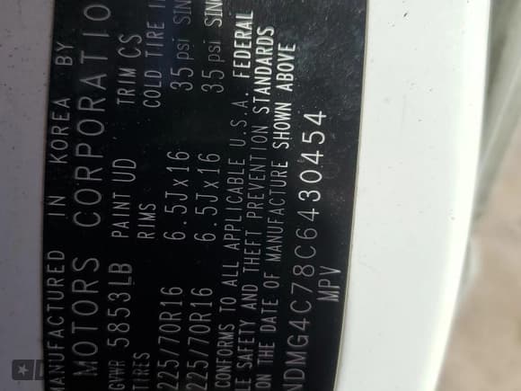 ✅ 2012 Kia Sedona LX • VIN: KNDMG4C78C6430454 • Lot: 87001185. Listed on Copart with 256,962 mi. Free auction sales archive from the USA and detailed vehicle history report at DreamBid. Image 13.