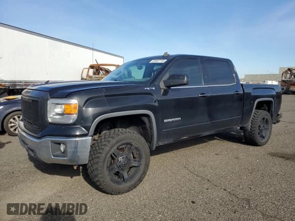 ✅ 2014 GMC Sierra 1500 SLE • VIN: 3GTU2UEC9EG389729 • Lot: 91047715. Listed on Copart with 192,068 mi. Free auction sales archive from the USA and detailed vehicle history report at DreamBid. Image 1.