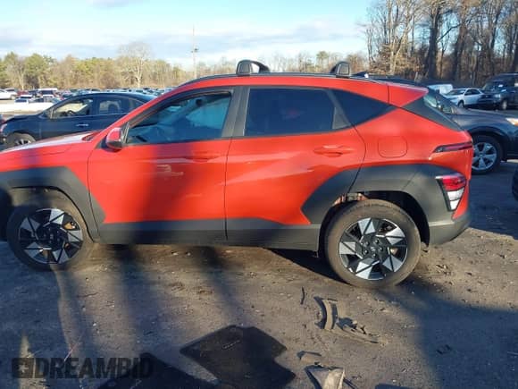 2024 Hyundai Kona SEL with VIN KM8HCCAB1RU082740, listed as a IAAI auction lot 41221160 with 14,465 mi miles and . Bid and sale history available at DreamBid. Image 14.