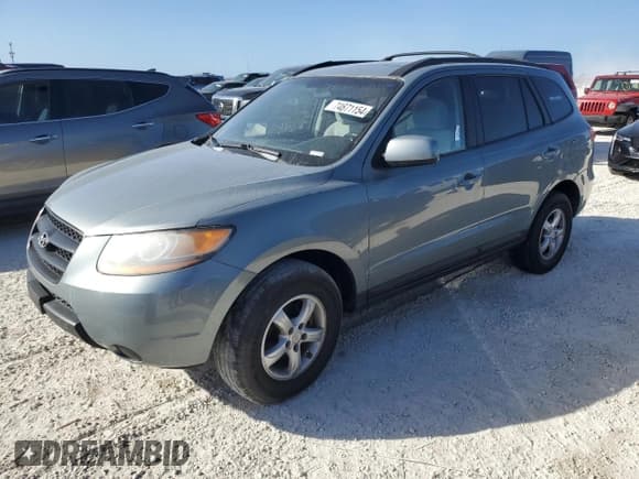 ✅ 2008 Hyundai Santa Fe GLS • VIN: 5NMSG73D98H186936 • Lot: 74671154. Listed on Copart with 139,031 mi. Free auction sales archive from the USA and detailed vehicle history report at DreamBid. Image 1.