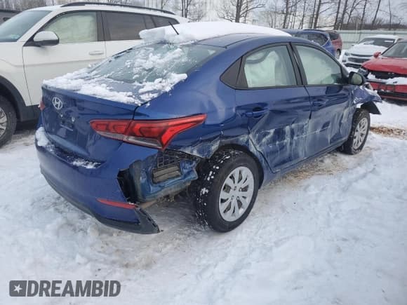 ✅ 2020 Hyundai Accent SE • VIN: 3KPC24A63LE096672 • Лот: 43008625. Опубликован ранее на Copart с пробегом 94 490 миль. Бесплатный доступ к архиву аукционных продаж из США и подробный отчёт об истории автомобиля на DreamBid. Изображение 3.