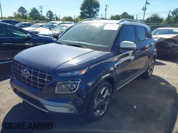 ✅ 2022 Hyundai Venue Limited • VIN: KMHRC8A32NU146854 • Lot: 43457704. Listed on IAAI with 29,285 mi. Free auction sales archive from the USA and detailed vehicle history report at DreamBid. Image 2.