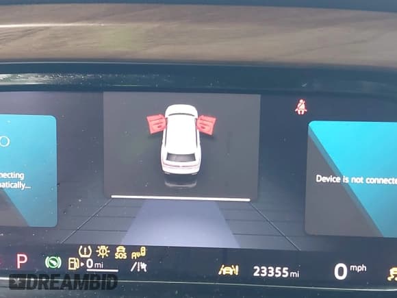 ✅ 2024 Volkswagen Atlas SE • VIN: 1V2DR2CA1RC576374 • Lot: 42491607. Listed on IAAI with 23,355 mi. Free auction sales archive from the USA and detailed vehicle history report at DreamBid. Image 7.